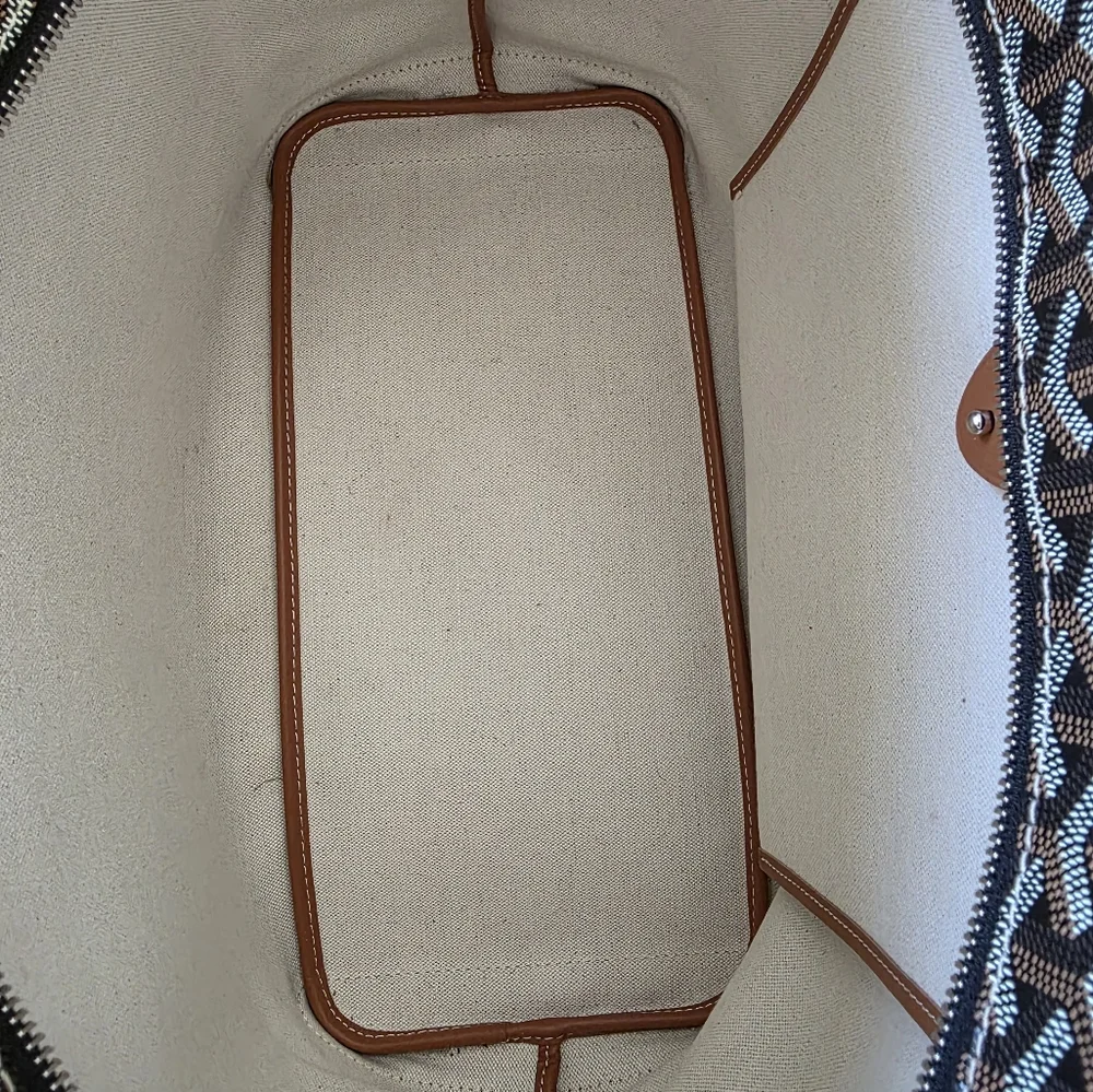 Goyard Artois MM Black Tan Authentic - Picture 2 of 16